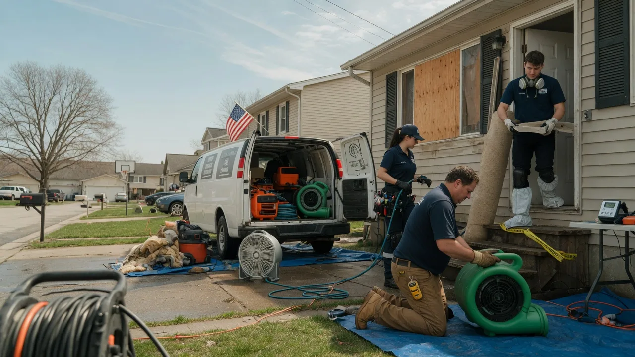 Water Damage Restoration in Maddock, ND near me